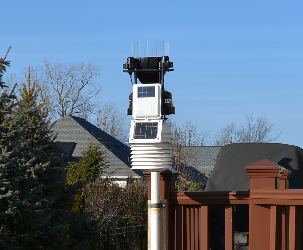 Image of weather station ISS